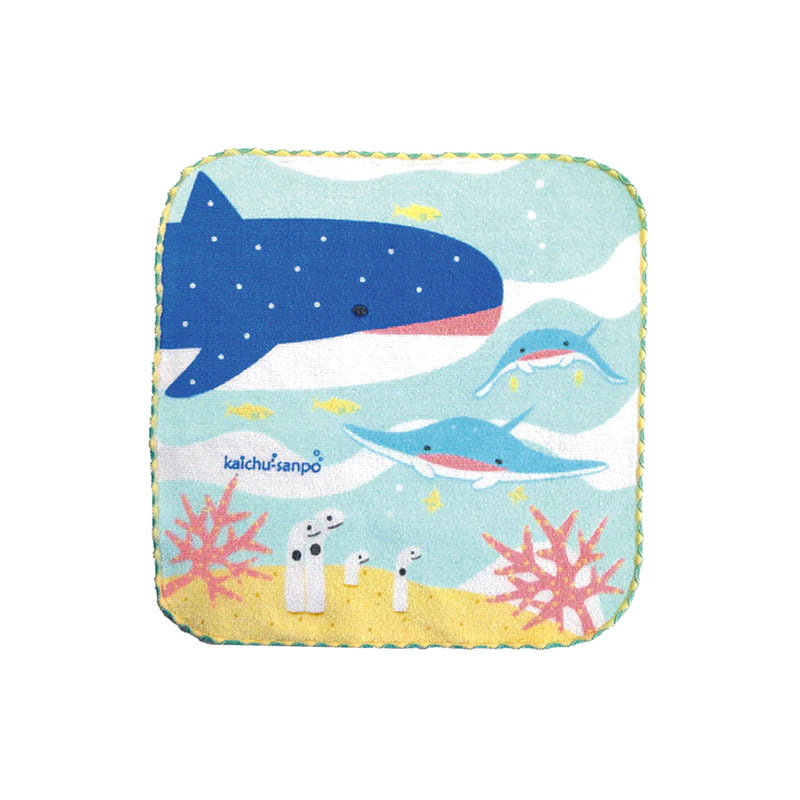 Undersea Walk NEW Towel Handkerchief Blue