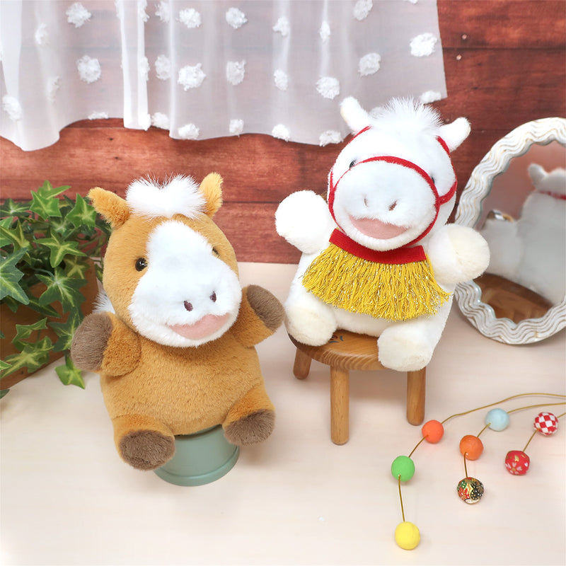 【予約販売】干支ぽちゃシリーズ　うまのこ ぬいぐるみ【全2種】≪11/7(金)順次発送予定≫