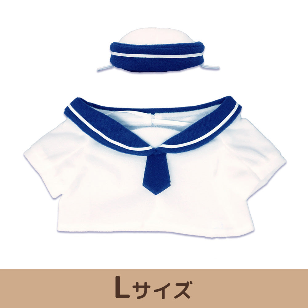 Plush costumer (sailor white) [L/M/S size]