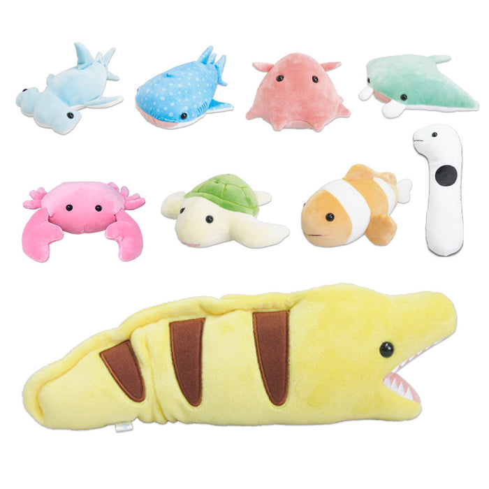 Underwater Walk Fluffy Plush Toy S size [8 types in total]