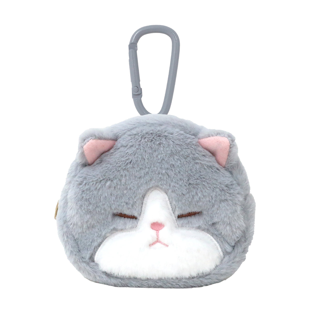 ぼうみたいなねこ カラビナ付きミニポーチ　【全3種】