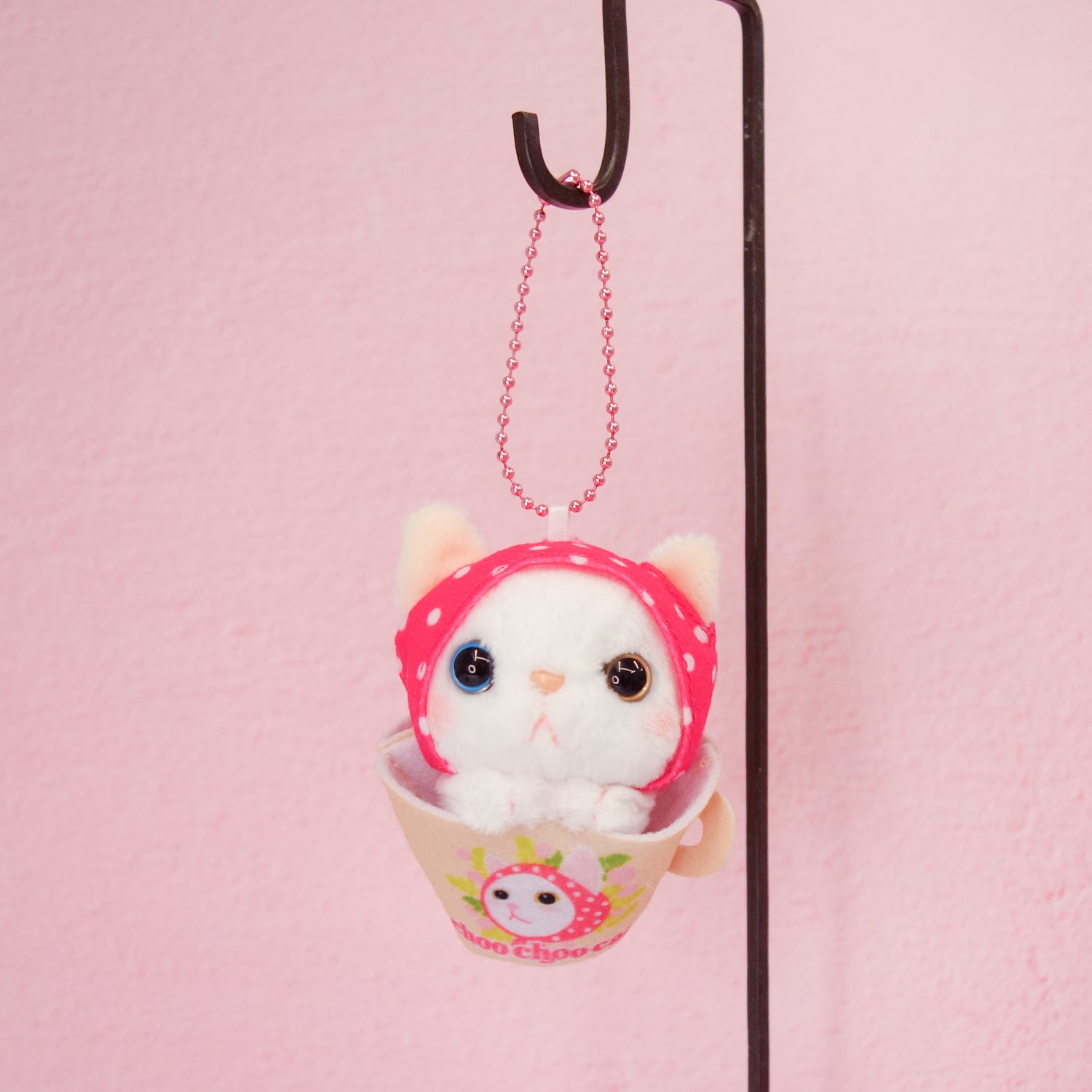 猫のぬいぐるみ choo choo cat カップマスコット – nipopo