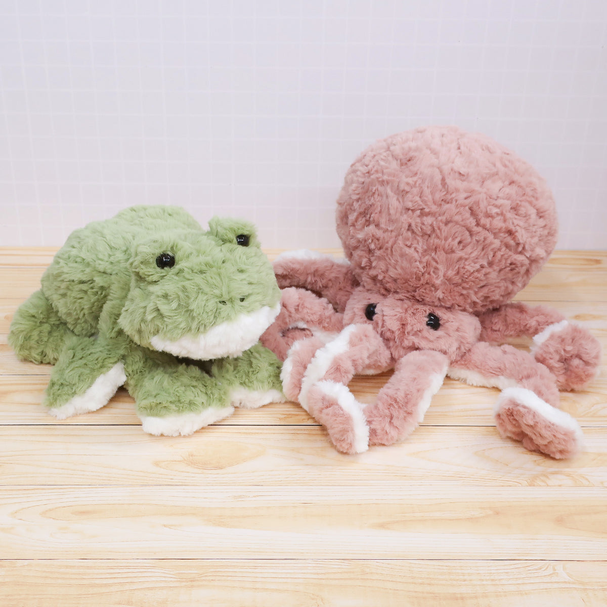 もっぷす,MOPS,どうぶつ,ぬいぐるみ,タコ,カエル