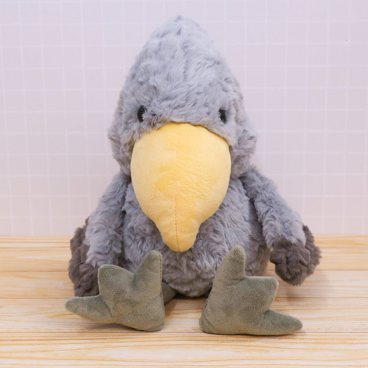 もっぷす,MOPS,どうぶつ,ぬいぐるみ,ハシビロコウ,正面