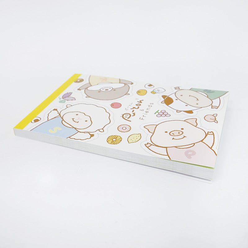 ぷーとん メモ帳A6【全2種】 – nipopo