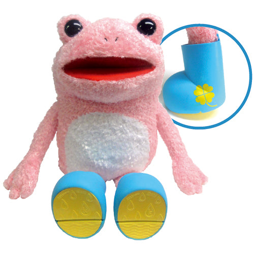 Kickle the Frog Plush Toy M Size Pink