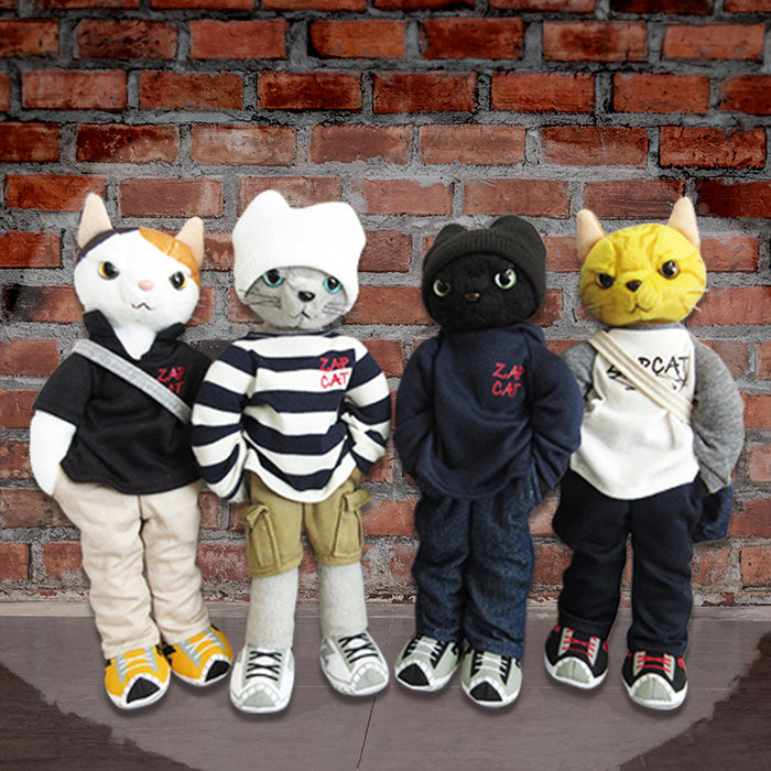 ZAP CAT stuffed toy S size [all 4 types]