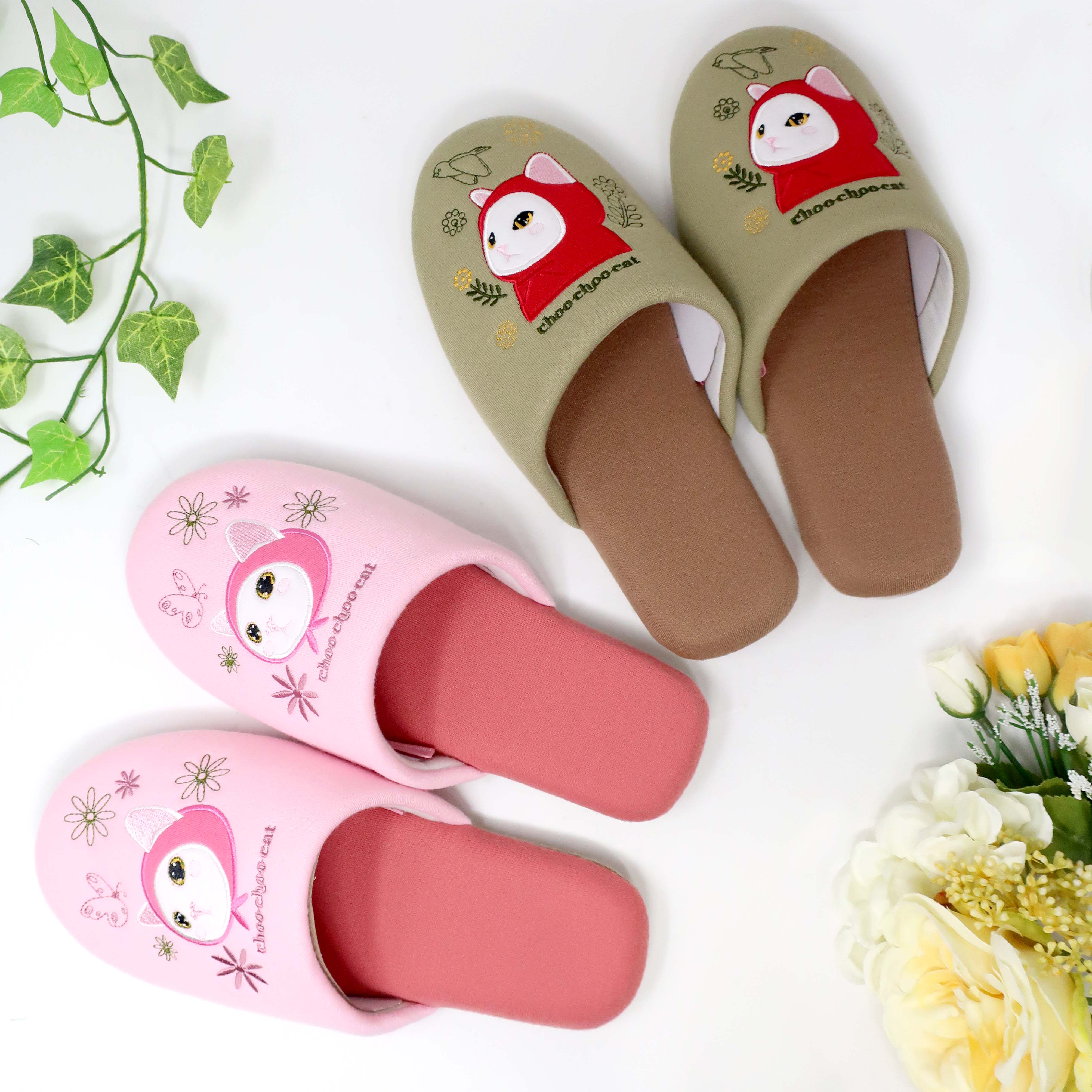 choo choo cat スリッパ 【全2種】 – nipopo